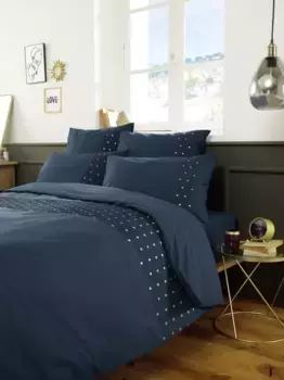 Пододеяльник L'effet papillon, темно-синий