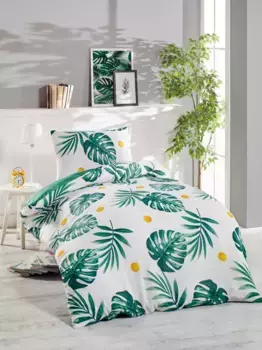 Пододеяльник L'Essentiel Linge de Maison, зеленый
