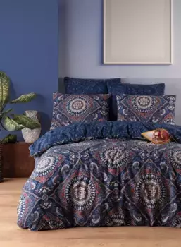 Пододеяльник L'Essentiel Linge de Maison, темно-синий