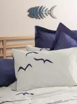 Пододеяльник L'Essentiel Linge de Maison, темно-синий
