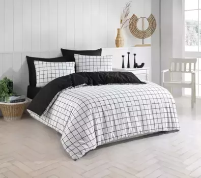 Пододеяльник L'Essentiel Linge de Maison, черный