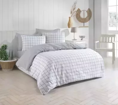 Пододеяльник L'Essentiel Linge de Maison, серый