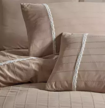 Пододеяльник L'Essentiel Linge de Maison, бежевый