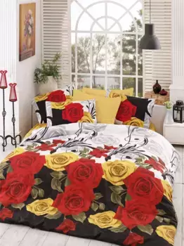 Пододеяльник L'Essentiel Linge de Maison, желтый