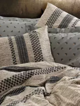 Пододеяльник L'Essentiel Linge de Maison, коричневый
