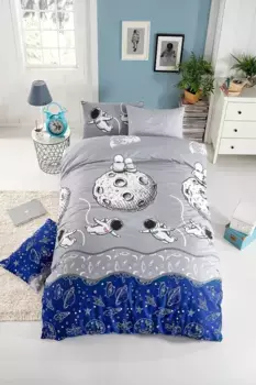 Пододеяльник L'Essentiel Linge de Maison, синий