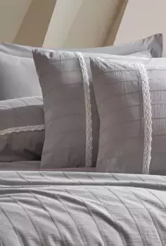 Пододеяльник L'Essentiel Linge de Maison, серый