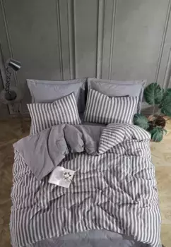 Пододеяльник L'Essentiel Linge de Maison, черный