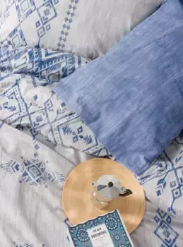 Пододеяльник L'Essentiel Linge de Maison, синий