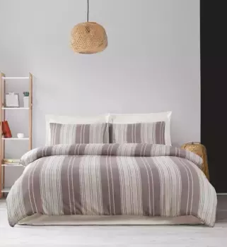 Пододеяльник L'Essentiel Linge de Maison, коричневый