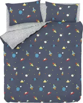 Пододеяльник L'Essentiel Linge de Maison, темно-синий