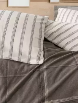 Пододеяльник L'Essentiel Linge de Maison, коричневый