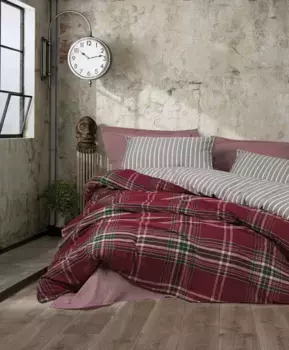 Пододеяльник L'Essentiel Linge de Maison, красный