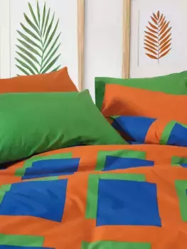 Пододеяльник L'Essentiel Linge de Maison, синий
