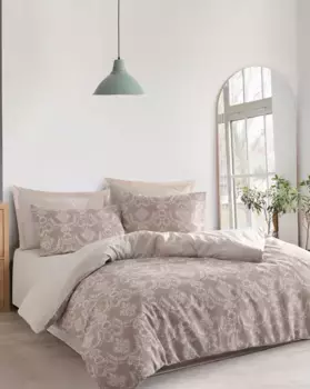 Пододеяльник L'Essentiel Linge de Maison, коричневый