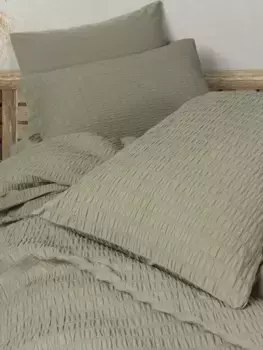 Пододеяльник L'Essentiel Linge de Maison, зеленый