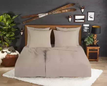 Пододеяльник Muller Textil, бежевый