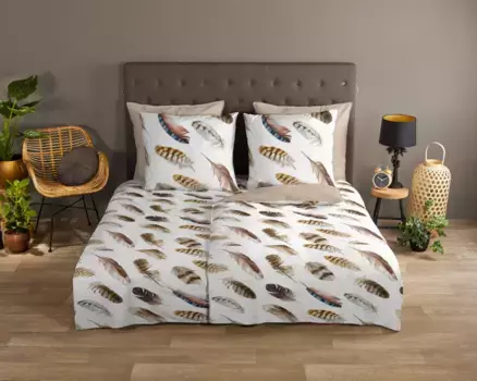 Пододеяльник Muller Textil, бежевый