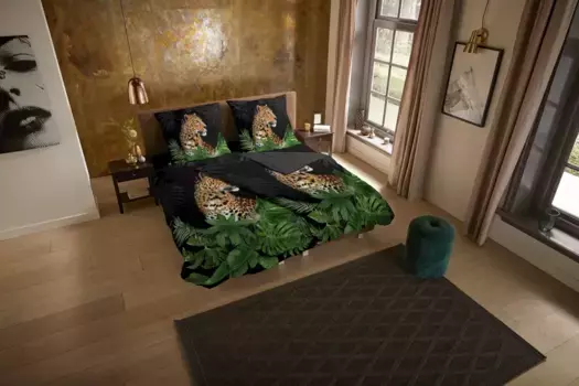 Пододеяльник Muller Textil, черный