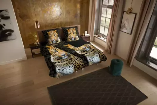 Пододеяльник Muller Textil, черный