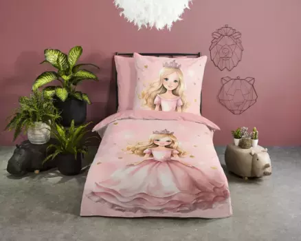 Пододеяльник Muller Textil, розовый