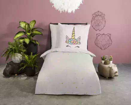 Пододеяльник Muller Textil, розовый