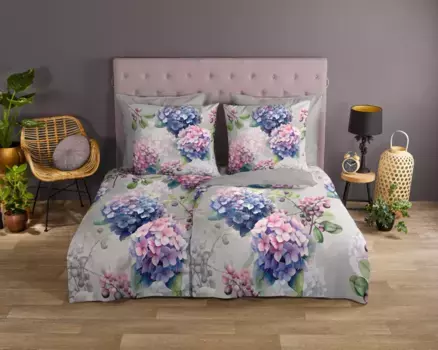 Пододеяльник Muller Textil, серый