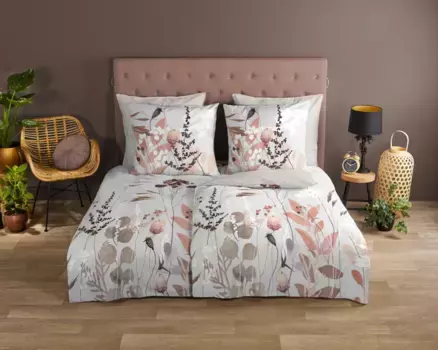 Пододеяльник Muller Textil, серый