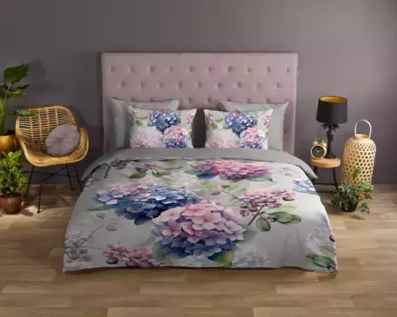 Пододеяльник Muller Textil, серый