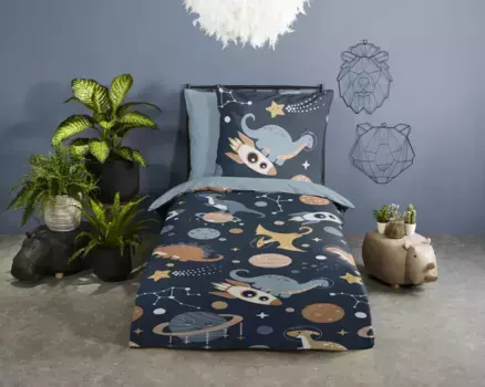 Пододеяльник Muller Textil, синий