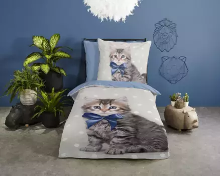 Пододеяльник Muller Textil, синий