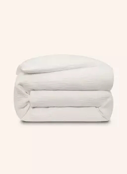 Пододеяльник муслин ROYFORT, цвет CREME/WEISS