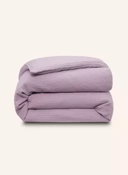 Пододеяльник муслин ROYFORT, светло-фиолетовый