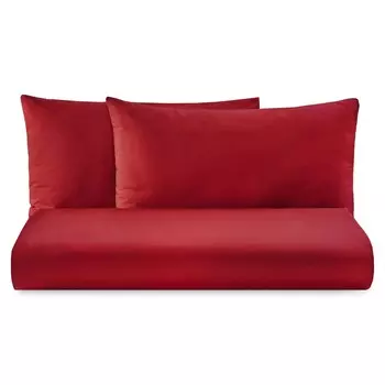 Пододеяльник однотонный из чистого хлопка - Tortona Lisola Basic, валенсия, двуспальный