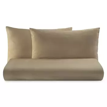 Пододеяльник однотонный из чистого хлопка - Tortona Lisola Basic, призма, двуспальный