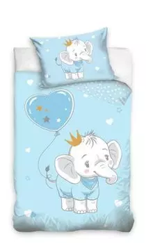 Пододеяльник олифант синий 140 х 200 см хлопок PHU CARBOTEX