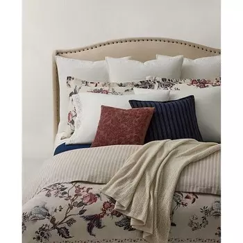 Пододеяльник Ralph Lauren Annalize, Full Queen, белый