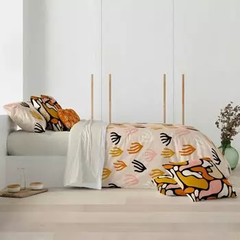 Пододеяльник Ripshop Idore Colorful 200 x 200 см с застежкой на горлышко бутылки Decolores