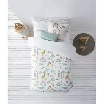 Пододеяльник Ripshop Jeddah Colorful 140 x 200 см с застежкой на горлышко бутылки Decolores