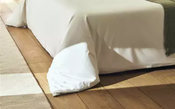 Пододеяльник с вышивкой Zara Home, цвет Oyster White