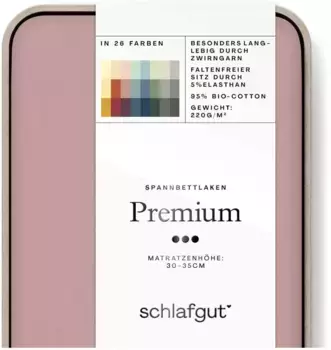 Пододеяльник Schlafgut "Премиум", экологически чистая упаковка без отходов 180-200х200-220 см, 1 шт., фиолетовый