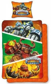 Пододеяльник Skylanders Giants 140 x 200 см - 70 x 90 см Halantex