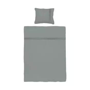 Пододеяльник Town & Country потертый, зеленый, 140 x 220 см