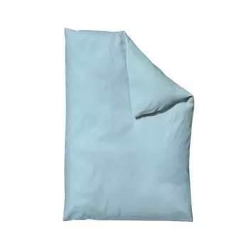 Пододеяльник трикотажный из трикотажа Schlafgut, синий