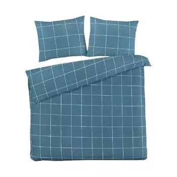 Пододеяльник Venice Hogan бирюзовый 140 х 220 см