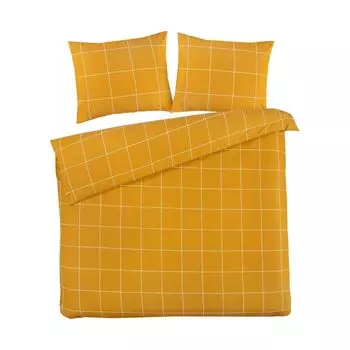 Пододеяльник Venice Hogan охра-желтый 140 x 220 см