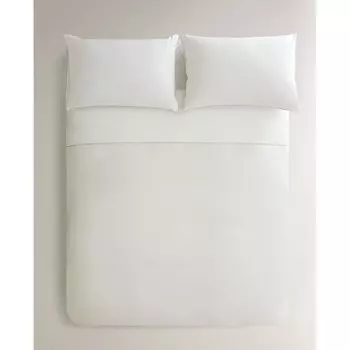 Пододеяльник Zara Home Cotton Percale, 300 нитей, светло-бежевый