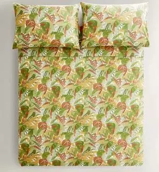 Пододеяльник Zara Home Leaf Print