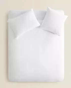 Пододеяльник Zara Home Muslin, белый