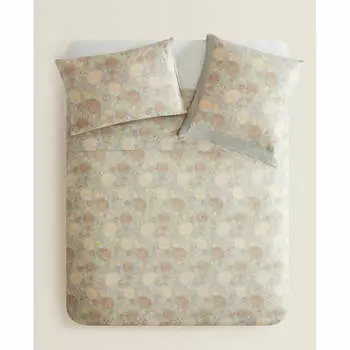 Пододеяльник Zara Home Sateen Floral, 300 нитей